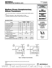 MJ2501 datasheet pdf Motorola