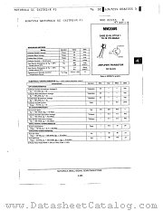 MM2005 datasheet pdf Motorola