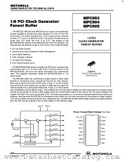 MPC903D datasheet pdf Motorola