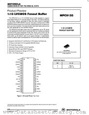 MPC9120SD datasheet pdf Motorola