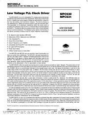 MPC930FA datasheet pdf Motorola