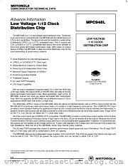 MPC948LFA datasheet pdf Motorola