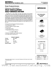 MPIC2151P datasheet pdf Motorola