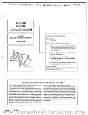 MPX201AP datasheet pdf Motorola