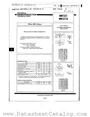 MRF5177 datasheet pdf Motorola