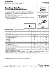 T2323B datasheet pdf Motorola