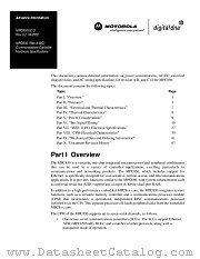 XPC850SRZT80B datasheet pdf Motorola