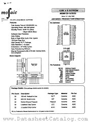 MEM8129W-15 datasheet pdf MSI Electronics