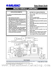 MU9C1480A-90DC datasheet pdf MUSIC Semiconductors