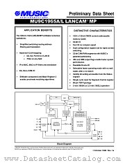 MU9C1965A-12TCC datasheet pdf MUSIC Semiconductors