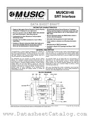 MU9C8148-FC datasheet pdf MUSIC Semiconductors
