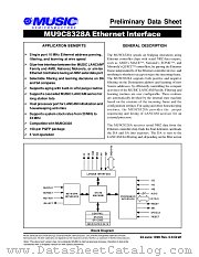 MU9C8328A-RDI datasheet pdf MUSIC Semiconductors