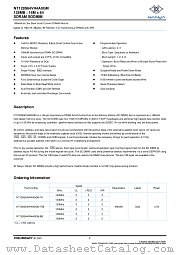 NT128S64VH4A0GM0-8B datasheet pdf NANYA