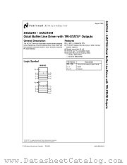 JM38510R75705S2 datasheet pdf National Semiconductor