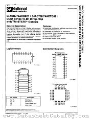 74ACTQ821LCX datasheet pdf National Semiconductor