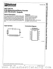 74F779SCX datasheet pdf National Semiconductor