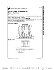 54LS279DM datasheet pdf National Semiconductor