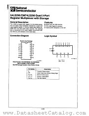 54LS298DMQB datasheet pdf National Semiconductor