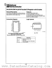 54LS378DMQB datasheet pdf National Semiconductor