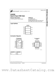 JM38510R75203SC datasheet pdf National Semiconductor