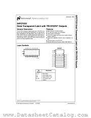 5962-8865101RA datasheet pdf National Semiconductor