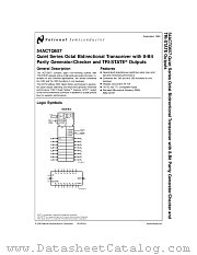 5962-9219701MLA datasheet pdf National Semiconductor