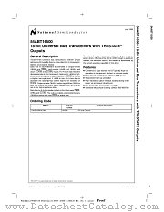 5962-9687001QXA datasheet pdf National Semiconductor