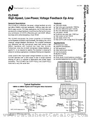 CLC440AJE datasheet pdf National Semiconductor