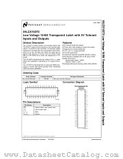 5962-9953401QXA datasheet pdf National Semiconductor