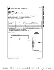 74F521MSA datasheet pdf National Semiconductor