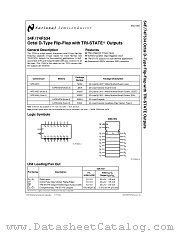 74F534SJ datasheet pdf National Semiconductor