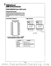 9308DMQB datasheet pdf National Semiconductor