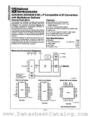 ADC0844CJ datasheet pdf National Semiconductor