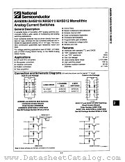 AH5009CM datasheet pdf National Semiconductor