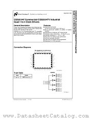 CGS2534VX datasheet pdf National Semiconductor