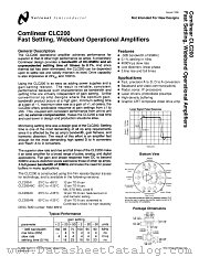 CLC200A8CC datasheet pdf National Semiconductor
