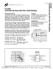 RCL402AJFQML datasheet pdf National Semiconductor