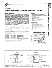 CLC409AJE-TR13 datasheet pdf National Semiconductor