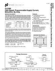 CLC505AMC datasheet pdf National Semiconductor