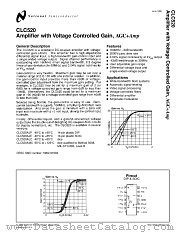 CLC520AJE-TR13 datasheet pdf National Semiconductor