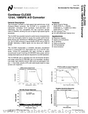CLC935B8CC datasheet pdf National Semiconductor