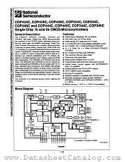 COP324C-V datasheet pdf National Semiconductor