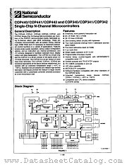 COP341-N datasheet pdf National Semiconductor