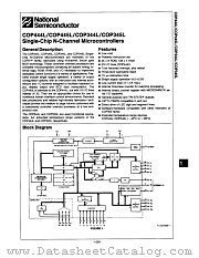 COP444L-N datasheet pdf National Semiconductor