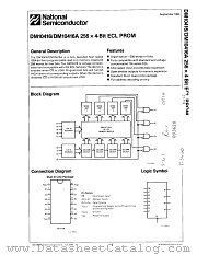 DM10416J datasheet pdf National Semiconductor