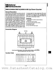 DM54LS469AJ datasheet pdf National Semiconductor