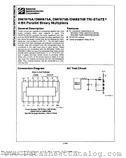 DM8875A datasheet pdf National Semiconductor