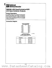 DM9386N datasheet pdf National Semiconductor
