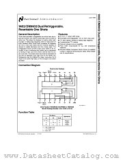 DM9602J_883 datasheet pdf National Semiconductor