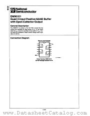 DM96101N datasheet pdf National Semiconductor
